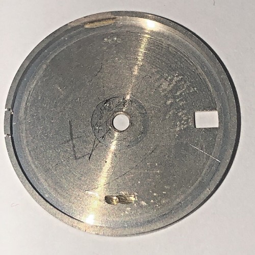 Original Rolex Dial For OysterDate Precision, Silver & Silver Stick - Picture 4 of 5