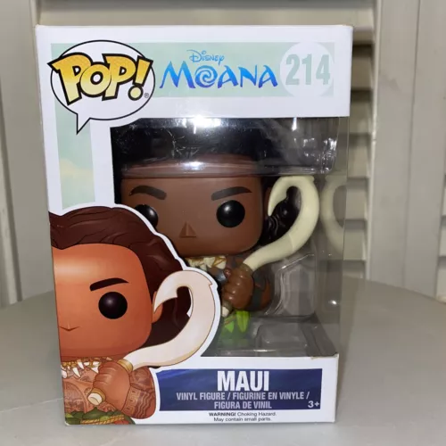 Funko Pop Maui Action Figure Toy Bobbleheads Disney Moana #214