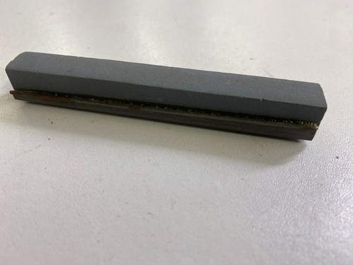 Piedra de aceite afiladora de bolsillo grano fino 4" x 1/2" x 1/2" gris - ¿para máquina? PACK 1 - Imagen 11 de 24