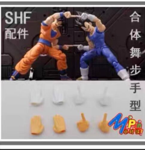 Kit à main Goku Vegeta Fusion moule-ajustement pas coupe démoniaque Shf aucune figurine - Photo 1/2