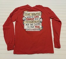 Fraternity Collection Men  s Size Medium Long Sleeve Tshirt