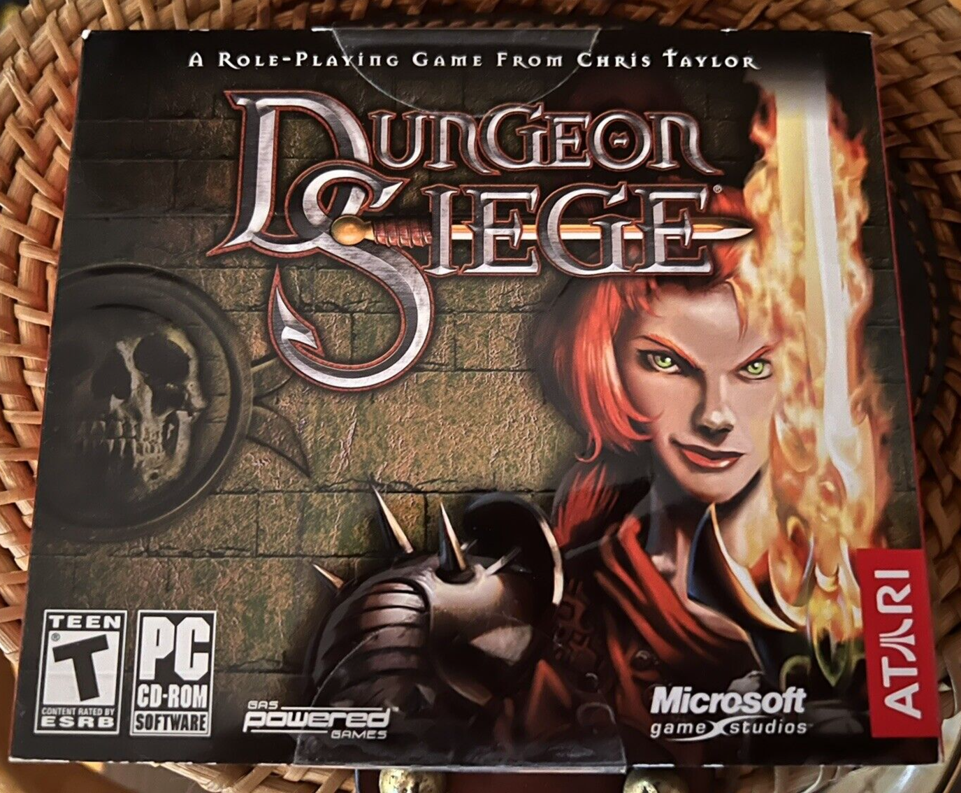 ATARI Dungeon Siege (Jewel Case Ed) PC Games 2004 NEW & SEALED RPG CHRIS TAYLOR