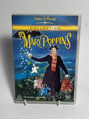 Mary Poppins DVD Disney Region 4 PAL *Free Post* - Afbeelding 1 van 3