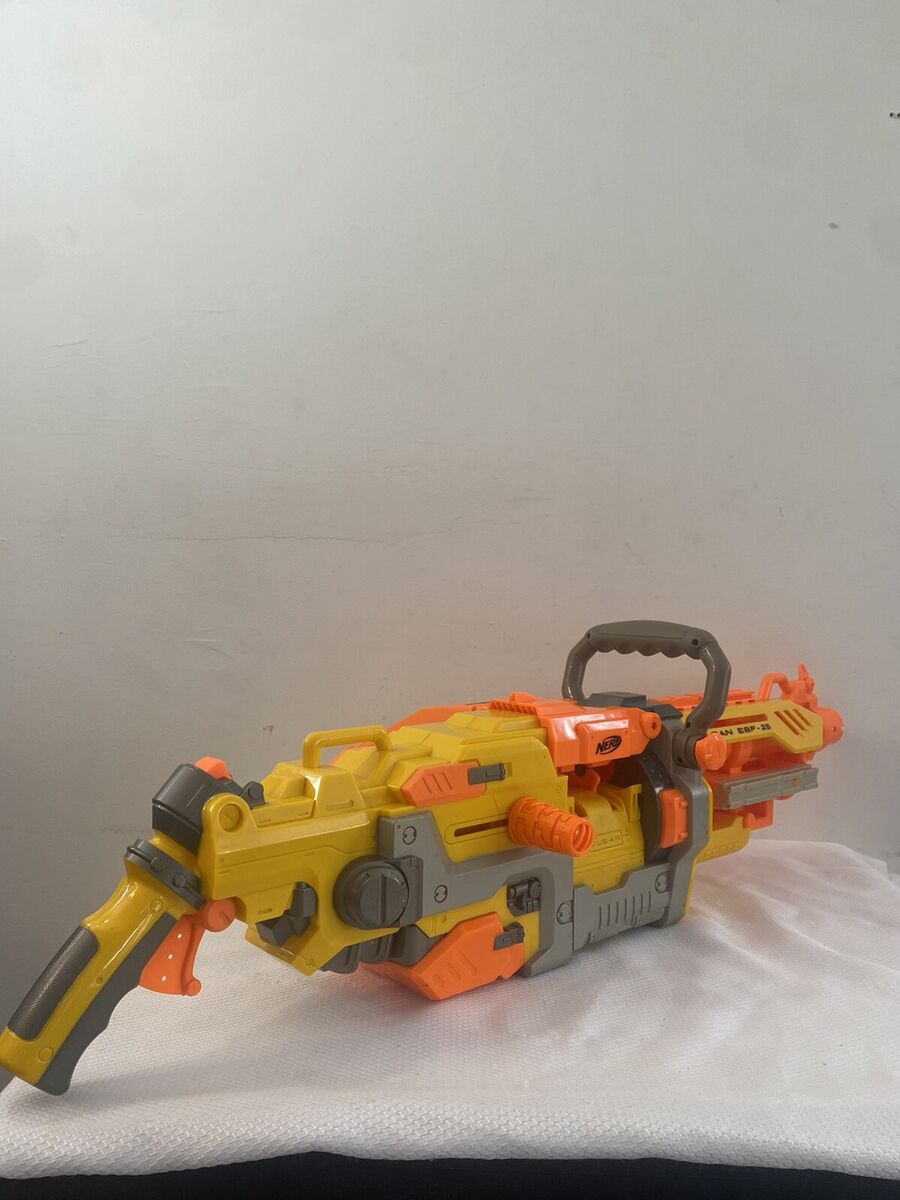 NERF Vulcan EBF-25 Blaster N-Strike No Ammo Belt/Tripod | eBay NERF Vulcan EBF-25 Blaster N-Strike No Ammo Belt/Tripod | eBay