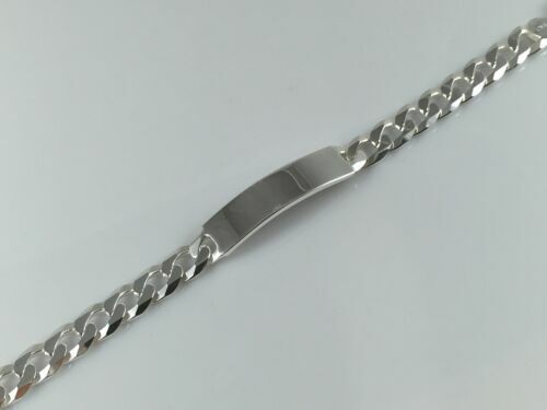 Taxco Mexico 925 Sterling Silver Chain ID Bracelets. 8 Taxco Mexico 925 Sterling Silver Chain ID Bracelets. 8