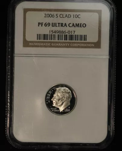 2006-S Roosevelt Dime - NGC PF-69 Ultra Cameo                          TQ1794/JH