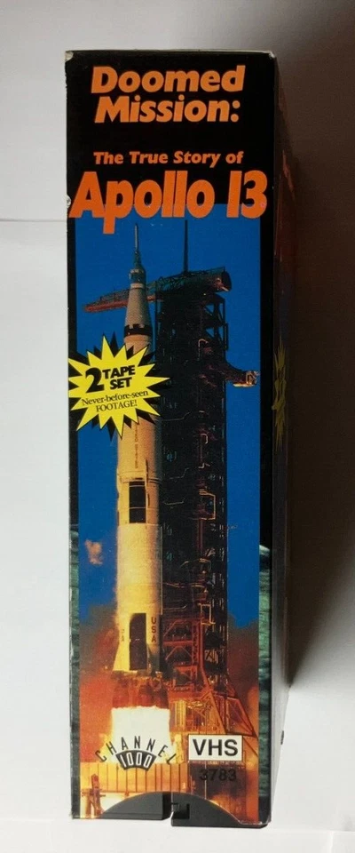 Doomed Mission - The True Story of Apollo 13 Documentary 2-Tape Set VHS  1995 VG - Image 4 of 4