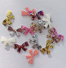 25/50/75/100 pieces of bow embellishments