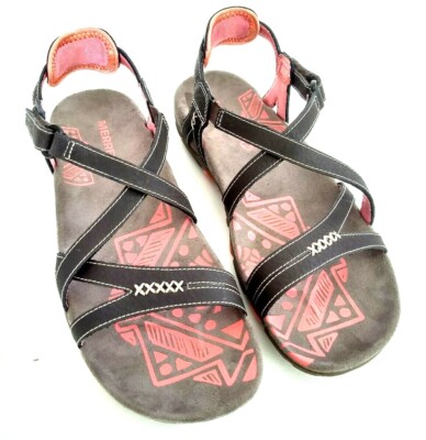Merrell Sandspur Rose Womens Size Cocoa/Coral Slides Slipper Flip Flop  Sandals