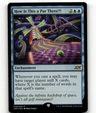 MTG Unfinity How Is This a Par Three?! 49 Foil Rare