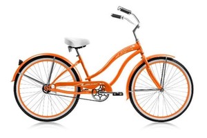 orange beach cruiser