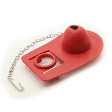 Thrifco 4401273 Universal Korky Style Toilet Repair Flapper - Red