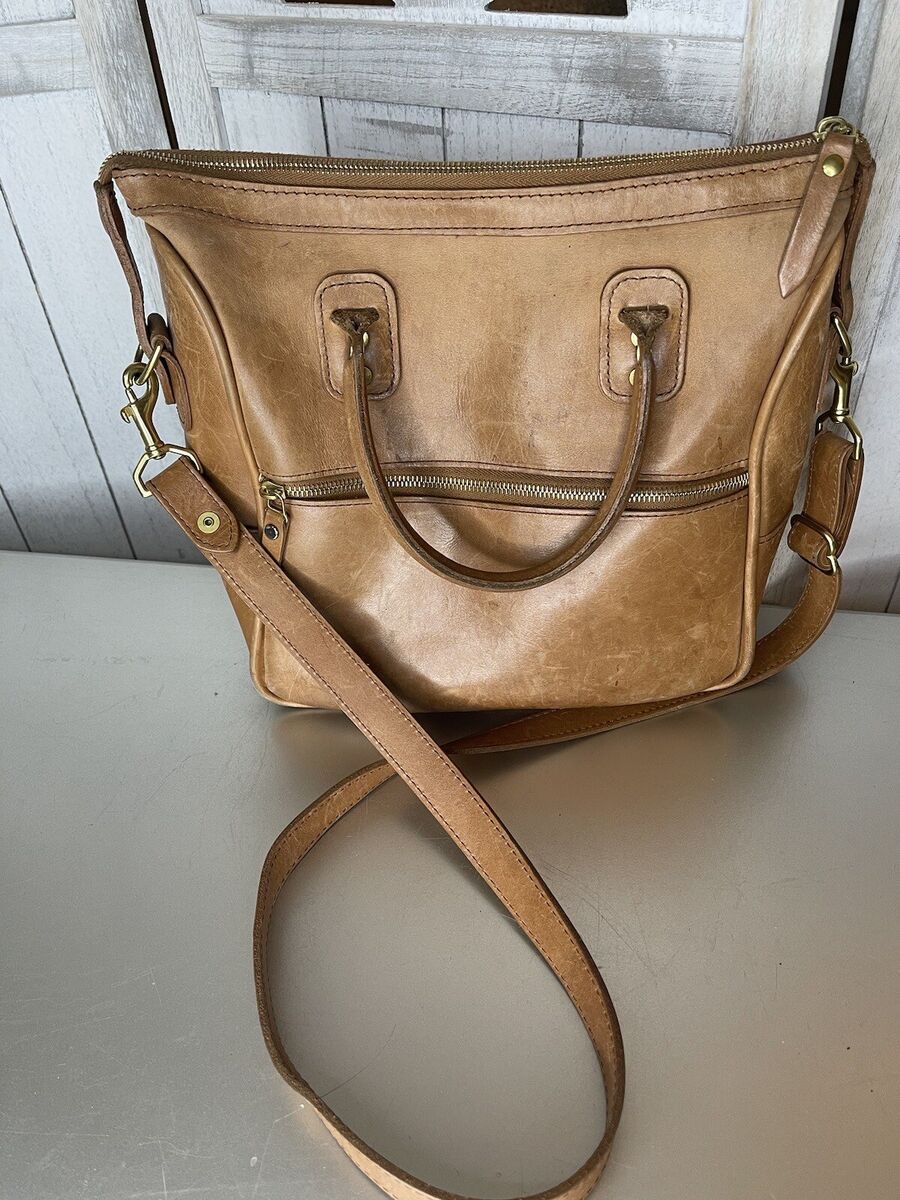 J.W. Hulme Co. Genuine Leather Excursion Tote Bag Double J.W. Hulme Co. Genuine Leather Excursion Tote Bag Double