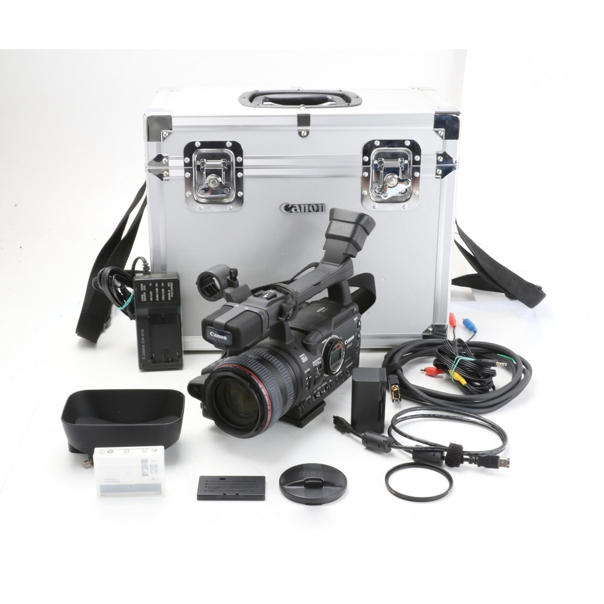 Canon XH-A1 業務用ビデオカメラセット Amazon.com : Canon XH A1 HDV Camcorder : Electronics