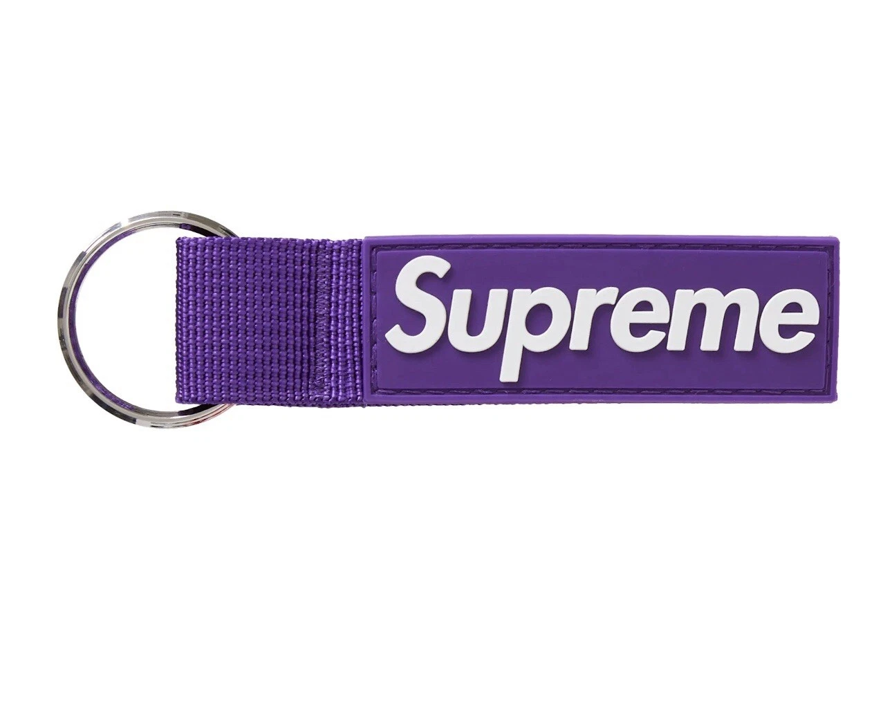 Porte clés Supreme Sangle Violet FW20 NEUF AVEC ETIQUETTES