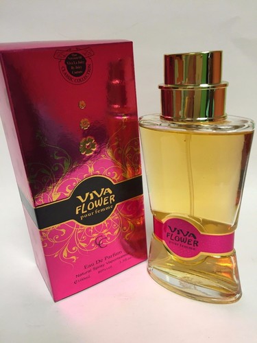 Viva Flower Pour Femme Our Version of Viva La Juicy edp Spray 3.3 OZ SEALED  BOX 8439627569164 | eBay