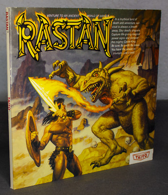 RASTAN für C64 von TAITO, Plattform-Klassiker Commodore 64 C128 Disk Mega Selten