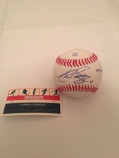 Matt Szczur Autographed Baseball - COA - Inscribed 