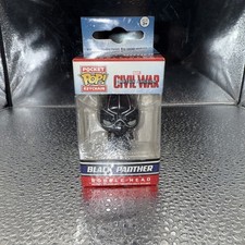 Nuevo en caja Funko POP! Llavero Cabeza Bobble Guerra Civil Pantera Negra