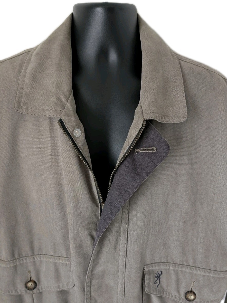 Browning Field Jacket Full Zip Removable Liner Me… - image 4