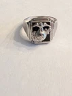Vintage Sterling Silver United States Marine Corps Ring Size 8.5