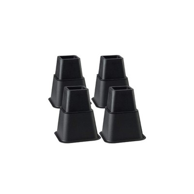 8Pcs 6Inch Thick Bed Leg Elevators Furniture Risers for Sofa Table Desk Support
