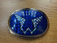 Vintage Pacifica Wings Belt Buckle (1977)