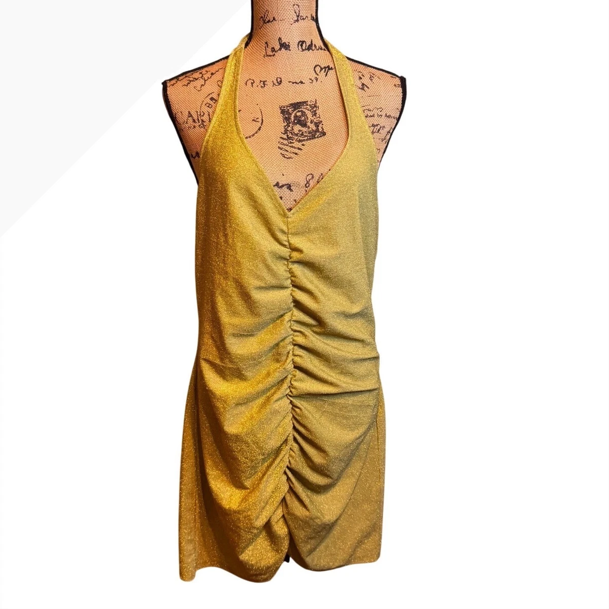 H&M Gold Dresses for Women for sale | eBay