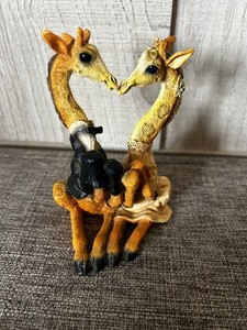 GIRAFFES WEDDING CAKE TOPPER