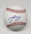 Otto Lopez Signed Autographed Game Used Major League Baseball MARLINS