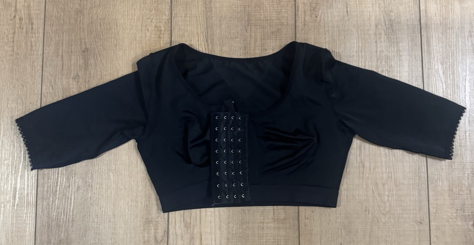 Sleeve Compression Front Closure Post Surgery Bra - image 1