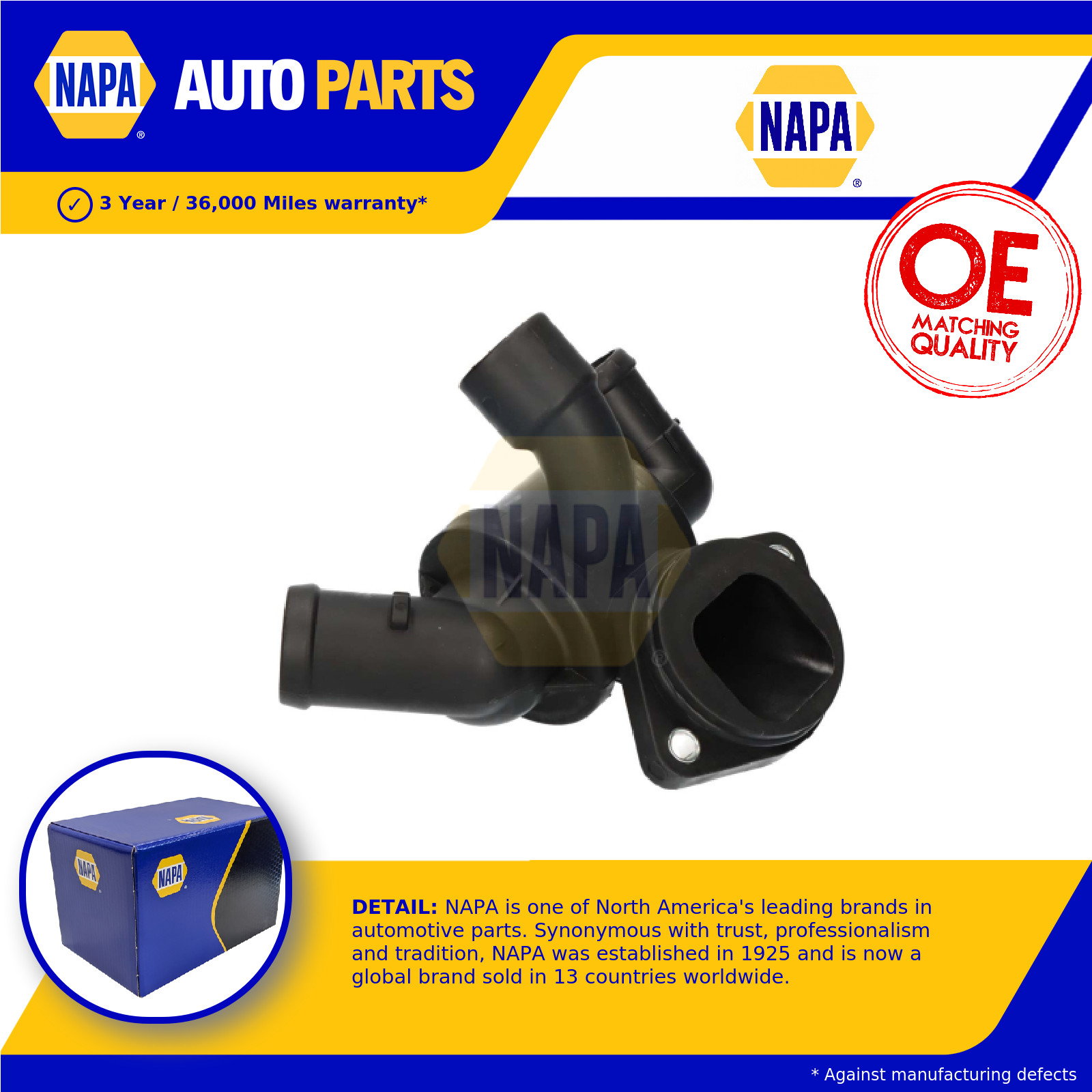 Coolant Thermostat NTH1058 NAPA 03L121111AJ 03L121111R 03L121111AN 03L121111S - Image 9