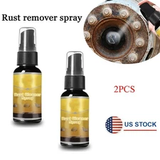 2x Car Rust Remover Derusting Spray Cleaner Auto Maintenance Cleaning Tool 30ml