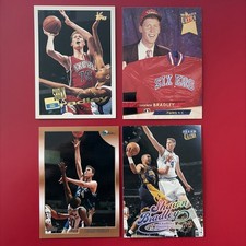 Shawn Bradley - 4 Card Lot - Modern NBA Basketball Sixers Mavericks RC (b)