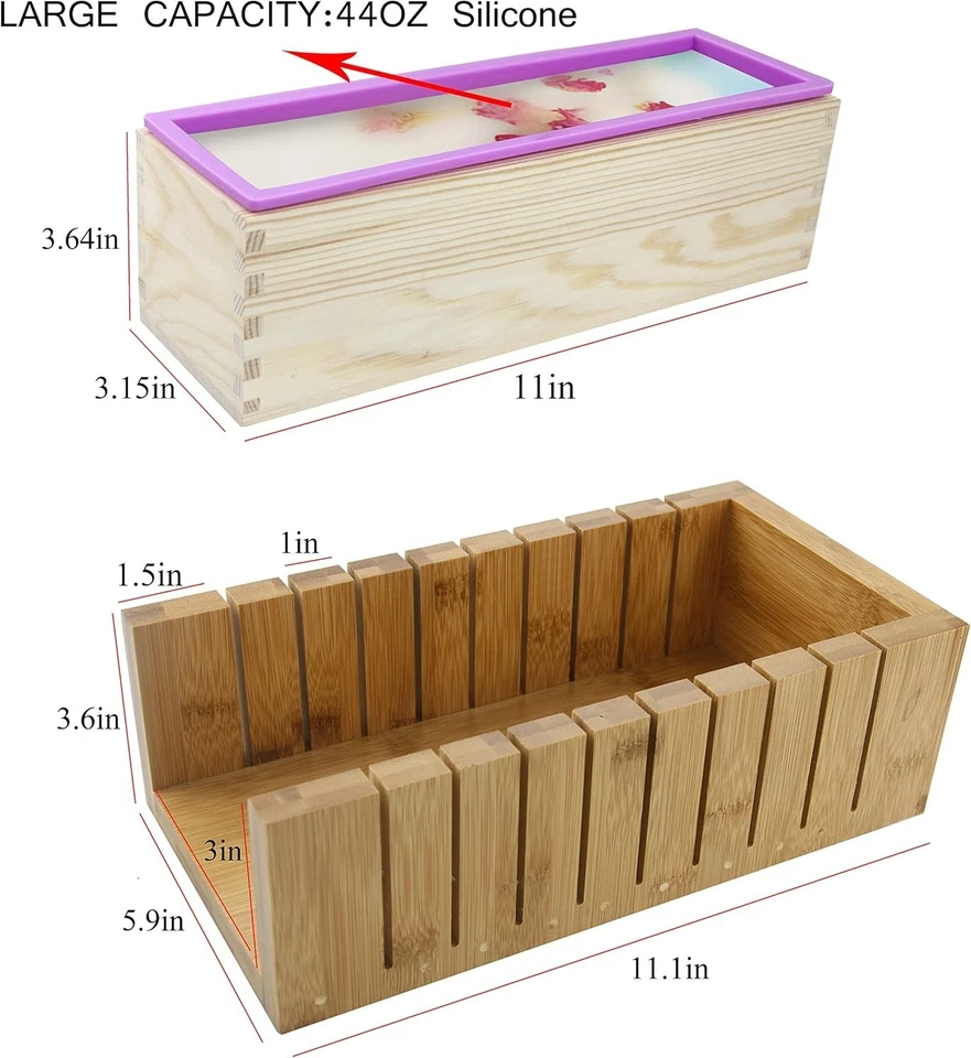 Soap Making Kit with Stainless Steel Slicer - Image 4 of 4