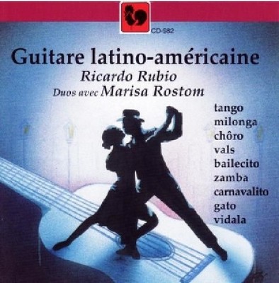 Audio Cd - Ricardo Rubio - Guitare Latino-Americaine  - Gallo-vde -D- Neu
