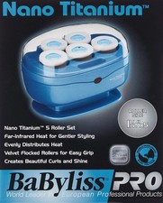 BabylissPro Nano Titanium x 5 Jumbo Roller Hairsetter BABNTTS7
