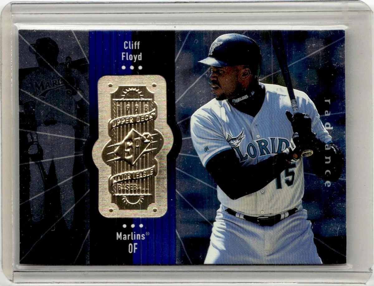 Cliff Floyd Florida Marlins Baseball Sports Trading Cards