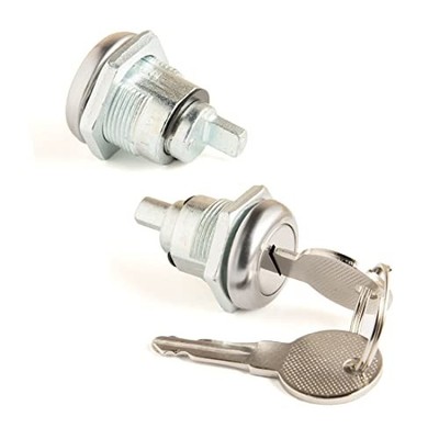 Tool Box Locks with Keys, 2 Pack 5/8 Inch Lock Cylinder for Flush Mounted T
