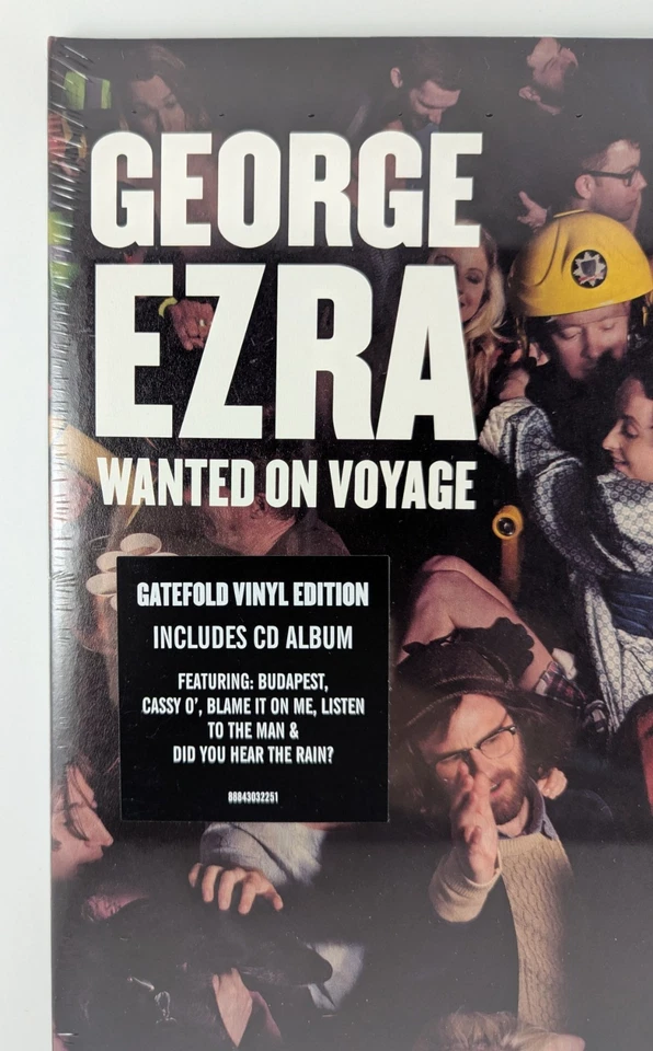 George Ezra Wanted on Voyage 12" Vinyl LP Includes CD Sony 88843032251 - Imagem 2 de 4