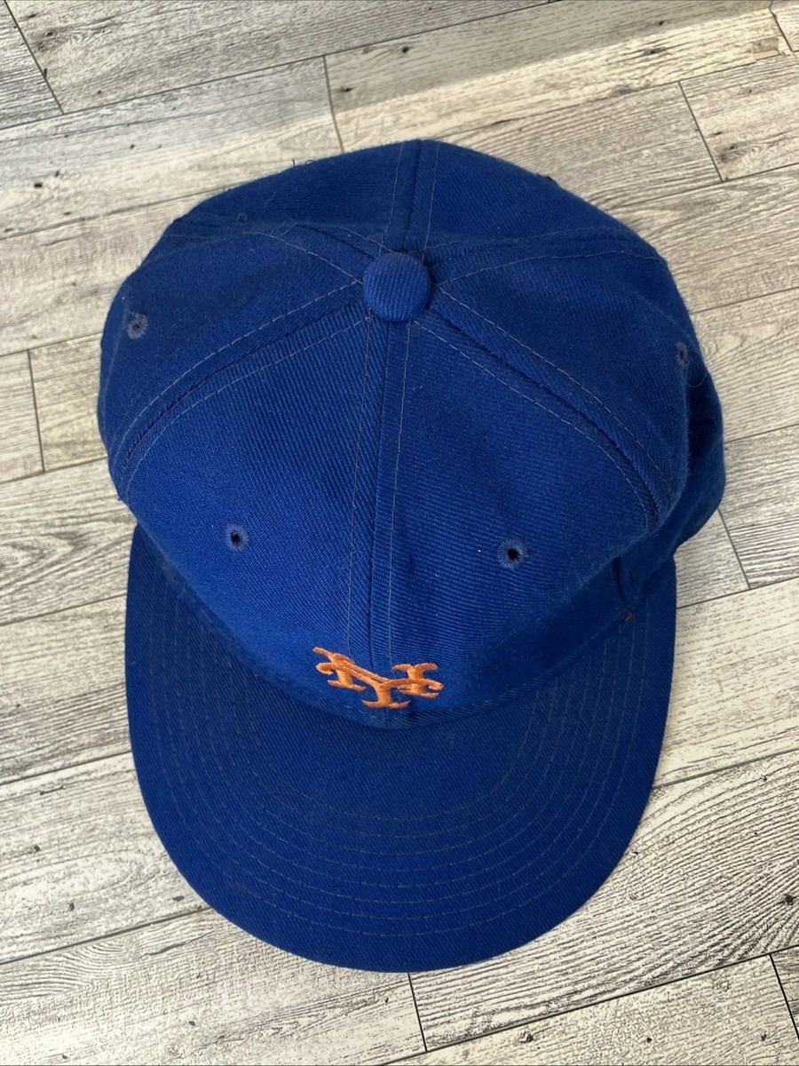 Vintage New Era New York Mets Hat Diamond Collection Pro Model 80s