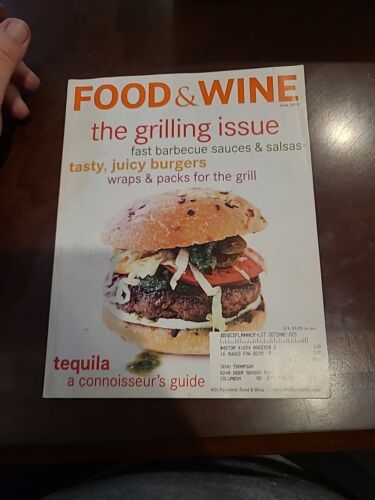 Food And Wine Magazine,  June 2005, B191 - Photo 1 sur 12