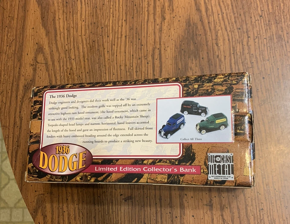 Liberty Classics True Value 1936 Dodge Green Thumb Panel Truck Bank - Image 3 of 3