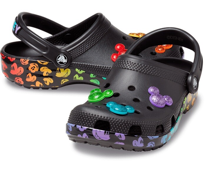Crocs x Disney Rainbow Pride Celebration Mickey Mouse Classic Clog