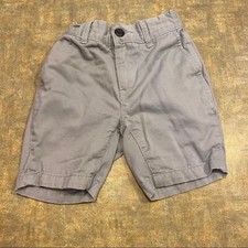 Children  s Place Boys' Pull On Shorts Size 4 Gray Adjustable Waistband