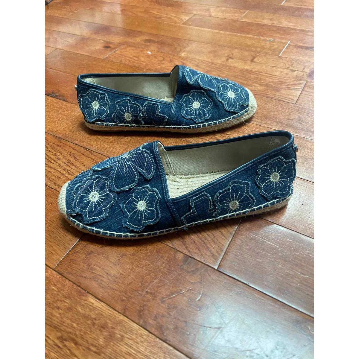 Michael kors embroidered denim sale