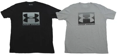 UNDER ARMOUR Herren UA HG Armour Short Sleeve T-Shirt 2er Set XL Schwarz & Grau - Bild 1 von 3