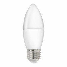 Ampoule LED flamme 6w=45w E27 3000k 520 lumens