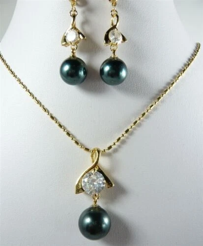 Chapado en oro Amarillo de Shell Lucky Brand juegos de joyas de moda