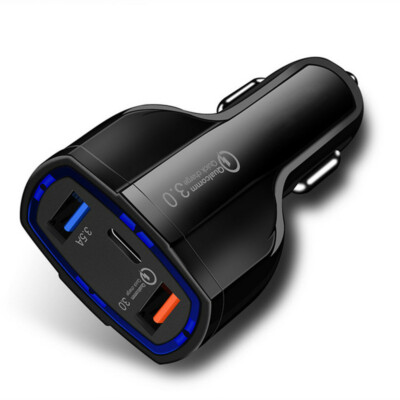 USB-C Fast Car Charger Type C Cord for iPhone 16 15 Pro Max Galaxy S24 S23 Ultra